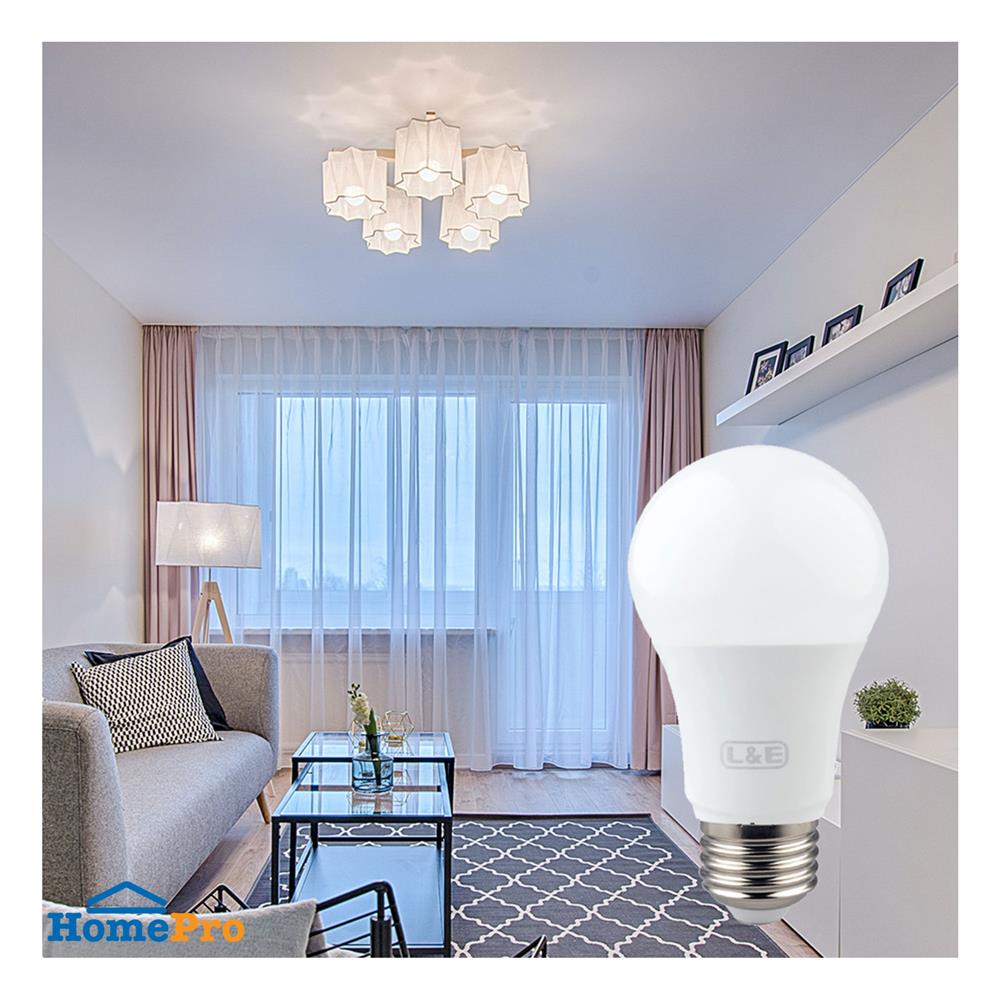 หลอด LED L&E BULB 11 วัตต์ COOL WHITE E27