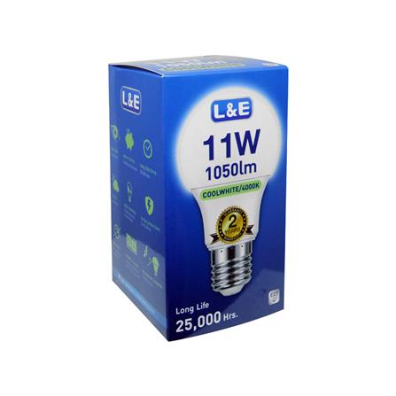 หลอด LED L&E BULB 11 วัตต์ COOL WHITE E27_3