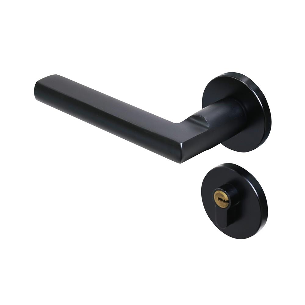 มือจับก้านโยกห้องทั่วไป MORTISE AZLE SH-0096 สีดำ