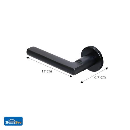 มือจับก้านโยกห้องทั่วไป MORTISE AZLE SH-0096 สีดำ_7