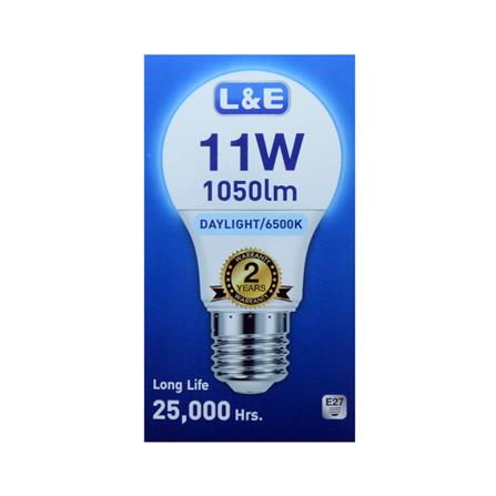 หลอด LED L&E BULB 11 วัตต์ DAYLIGHT E27_1