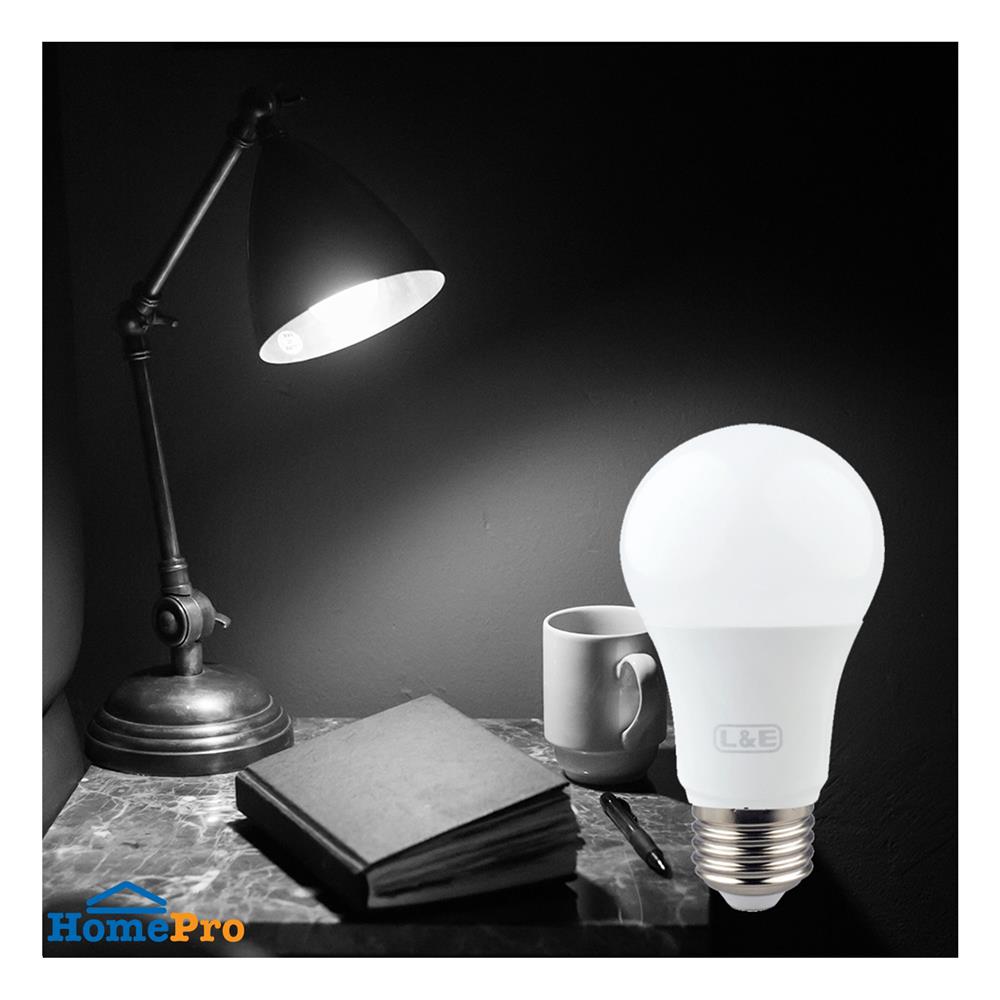 หลอด LED L&E BULB 7 วัตต์ DAYLIGHT E27