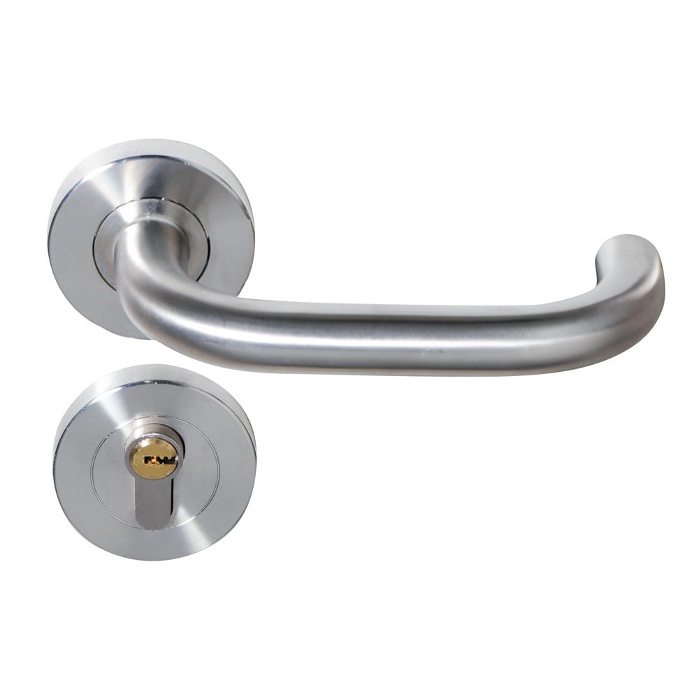 มือจับก้านโยกห้องทั่วไป MORTISE AZLE SH-0034 สีสเตนเลส