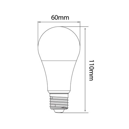 หลอด LED L&E BULB 7 วัตต์ WARM WHITE E27_6