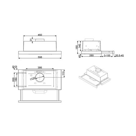 เครื่องดูดควันมาตรฐาน SMEG KSET62E 60 ซม._2
