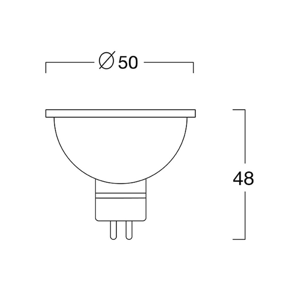 หลอด LED LUMAX MR16 ECO 7 วัตต์ COOL WHITE GU5.3