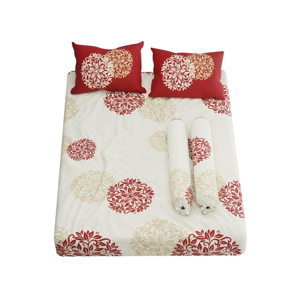 ชุดผ้าปูที่นอน 6 ฟุต 5 ชิ้น PREMIER SATIN MIX P199