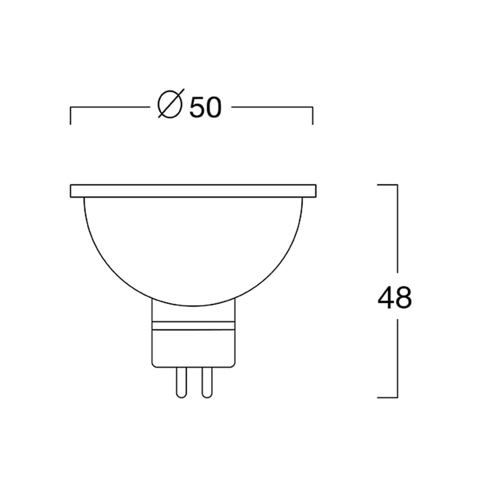 หลอด LED LUMAX MR16 ECO 7 วัตต์ DAYLIGHT GU5.3