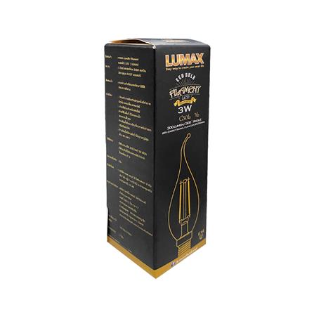 หลอด LED LUMAX FILAMENT OPERA 3 วัตต์ WARM WHITE E14_2