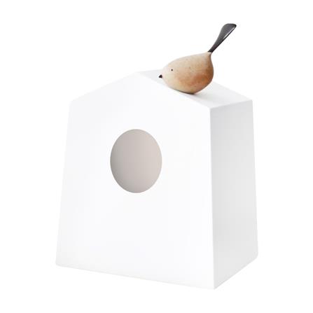 กล่องทิชชู่ป็อปอัพ MINIMAL SCULPT BIRDBIRD สีขาว