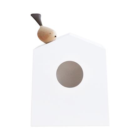 กล่องทิชชู่ป็อปอัพ MINIMAL SCULPT BIRDBIRD สีขาว_1