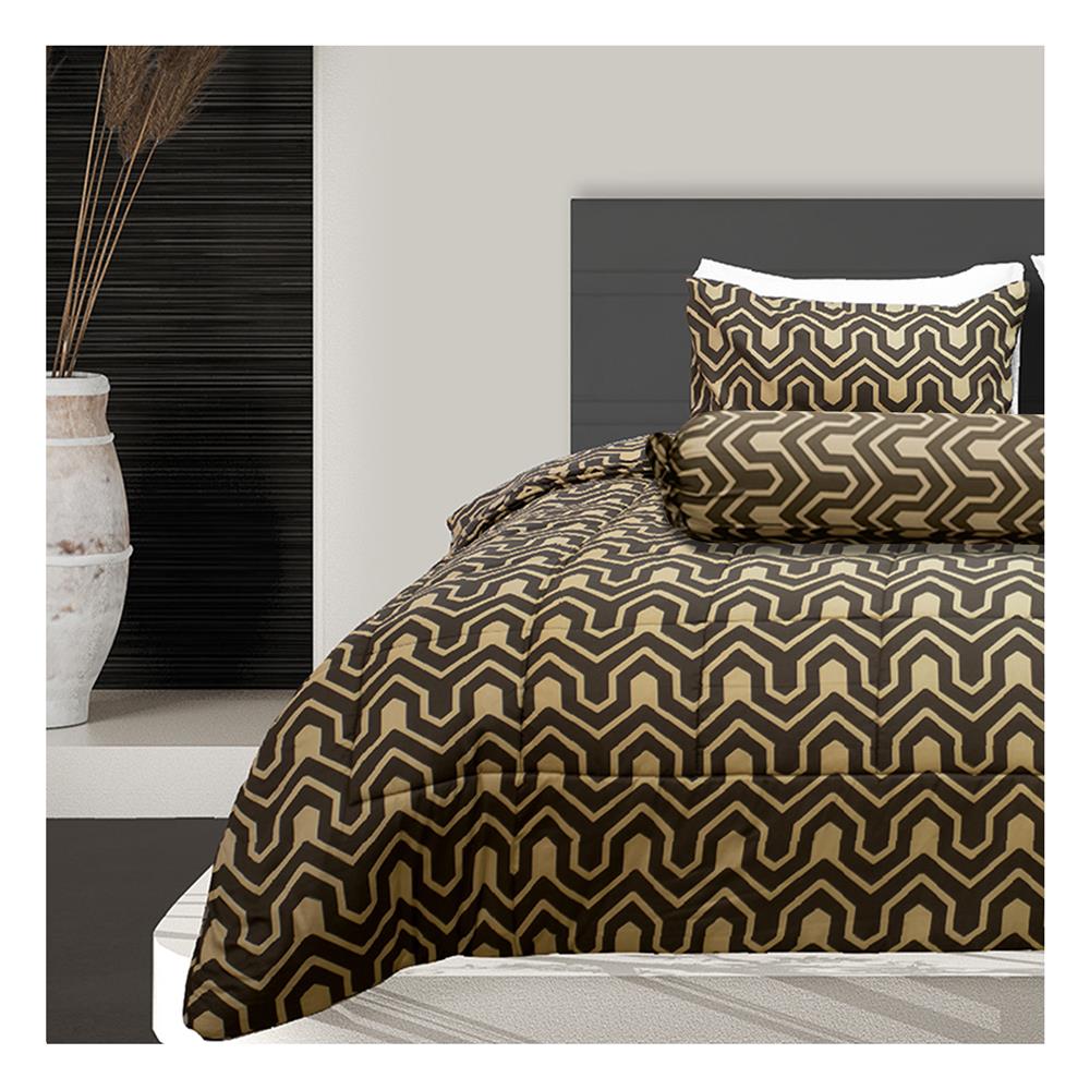 ชุดผ้าปูที่นอน 3.5 ฟุต 3 ชิ้น PICASSO PB สี SHARP BROWN