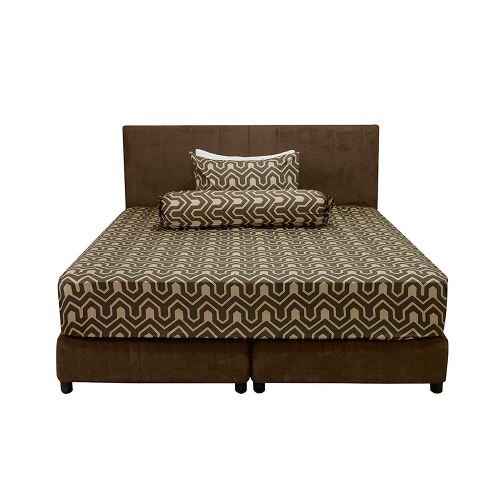 ชุดผ้าปูที่นอน 3.5 ฟุต 3 ชิ้น PICASSO PB สี SHARP BROWN