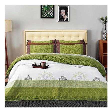 ชุดผ้าปูที่นอน 6 ฟุต 5 ชิ้น PREMIER SATIN MIX P202_0