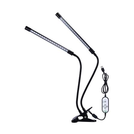 ไฟปลูกต้นไม้ LED CARINI PLANT2H 18 วัตต์ RGB สีดำ