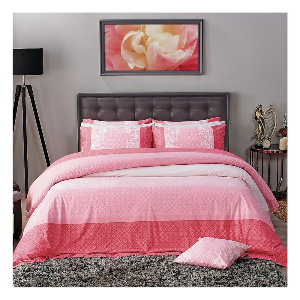 ชุดผ้าปูที่นอน 6 ฟุต 6 ชิ้น PREMIER SATIN MIX P200