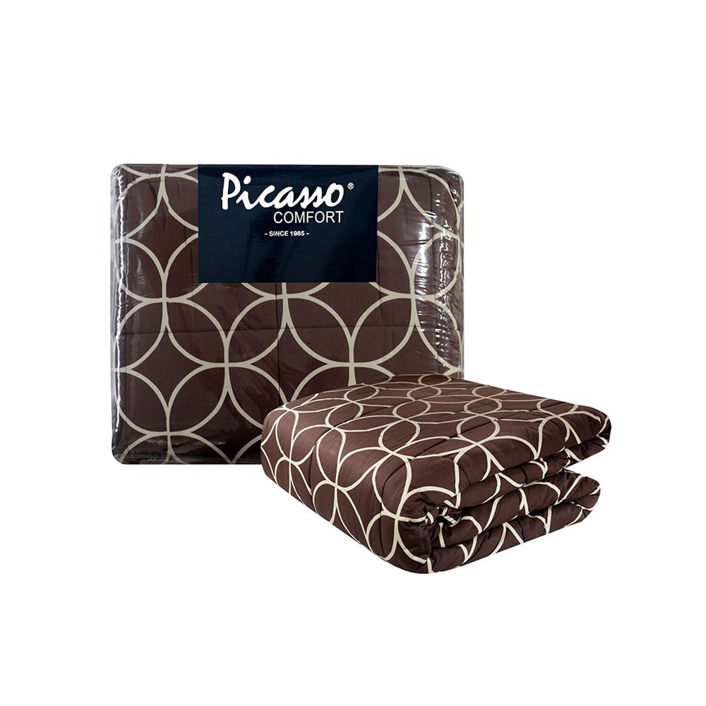 ผ้านวม PICASSO PB 60X80 นิ้ว สี COIN BROWN