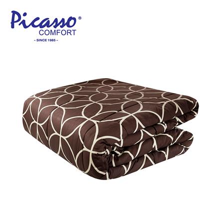 ผ้านวม PICASSO PB 60X80 นิ้ว สี COIN BROWN_0