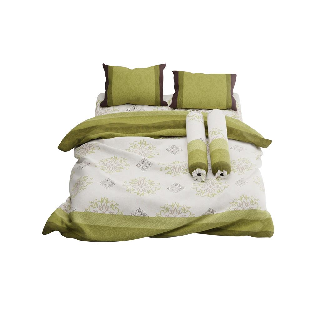 ชุดผ้าปูที่นอน 6 ฟุต 6 ชิ้น PREMIER SATIN MIX P202