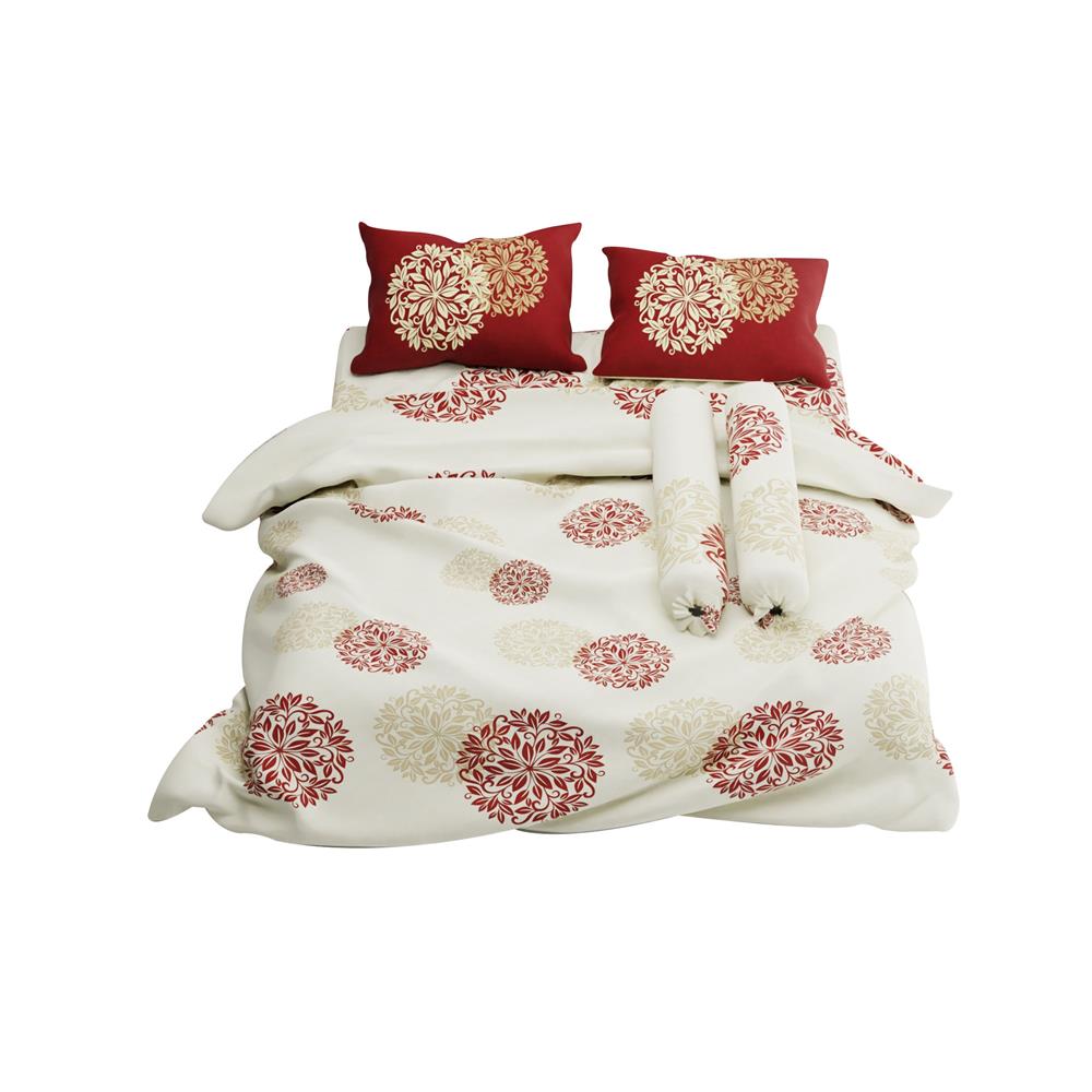 ชุดผ้าปูที่นอน 6 ฟุต 6 ชิ้น PREMIER SATIN MIX P199