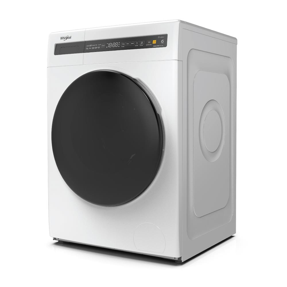 เครื่องซักอบ WHIRLPOOL WWEB8502OW 8/5 กก. 1400RMP อินเวอร์เตอร์ + ขาตั้ง