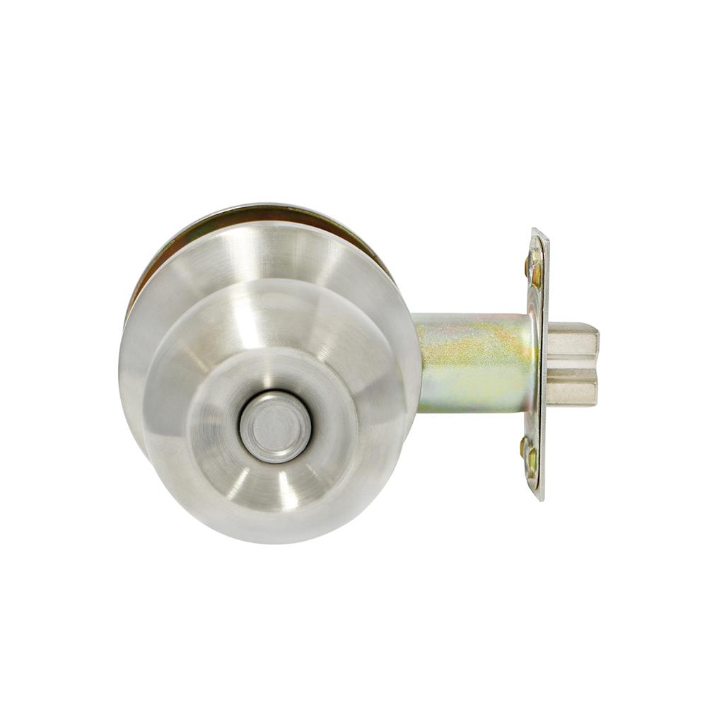 ลูกบิดห้องน้ำ หัวกลม COLT LITE K587 BK สีสเตนเลส