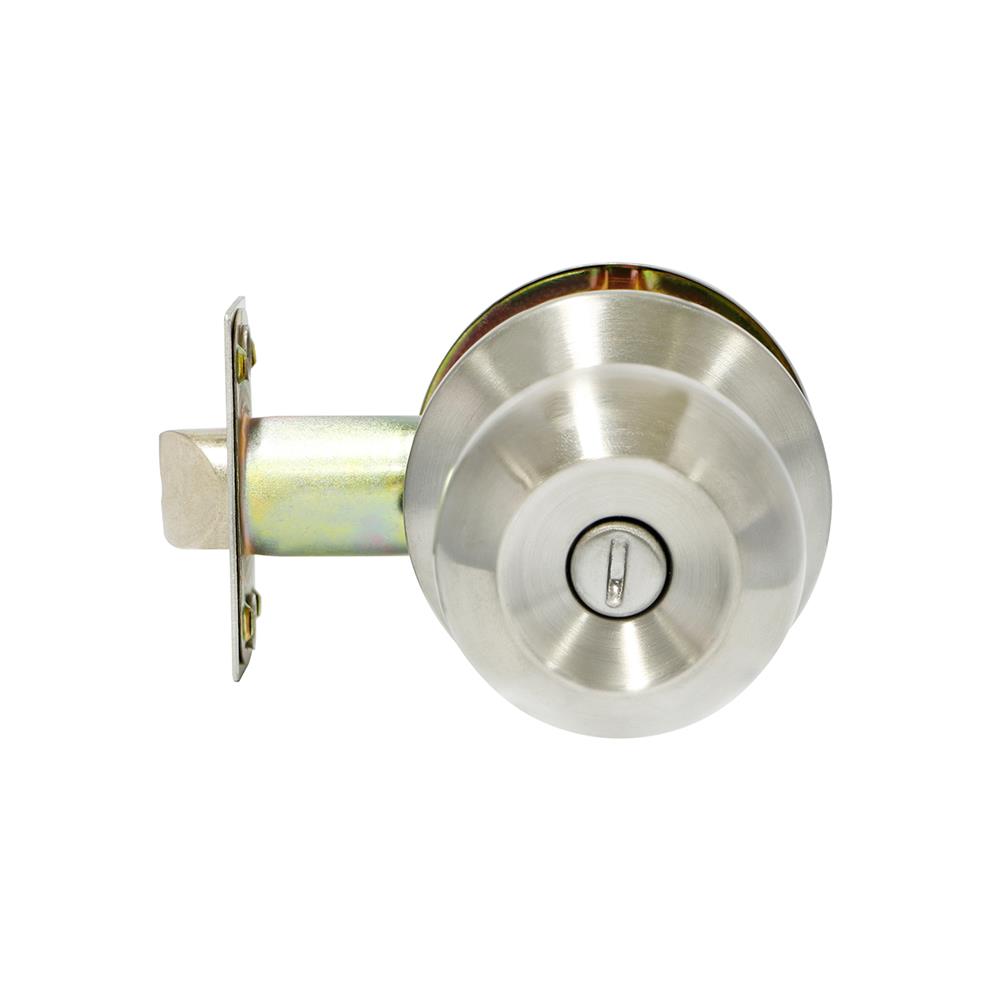 ลูกบิดห้องน้ำ หัวกลม COLT LITE K587 BK สีสเตนเลส