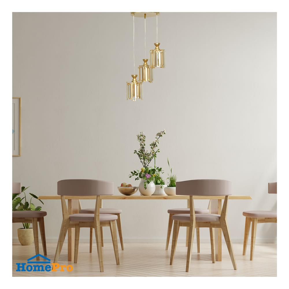 ไฟช่อ SUCCESS CD7523/3 สีทอง/ใส 3 หัว