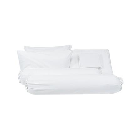 ชุดผ้าปูที่นอน 6 ฟุต 6 ชิ้น PICASSO CLASSIC สีขาว_1