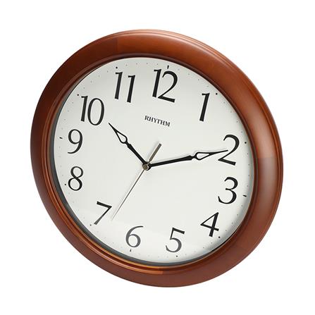 นาฬิกาแขวนไม้ RHYTHM CMG270NR06 12 นิ้ว สีน้ำตาล_1