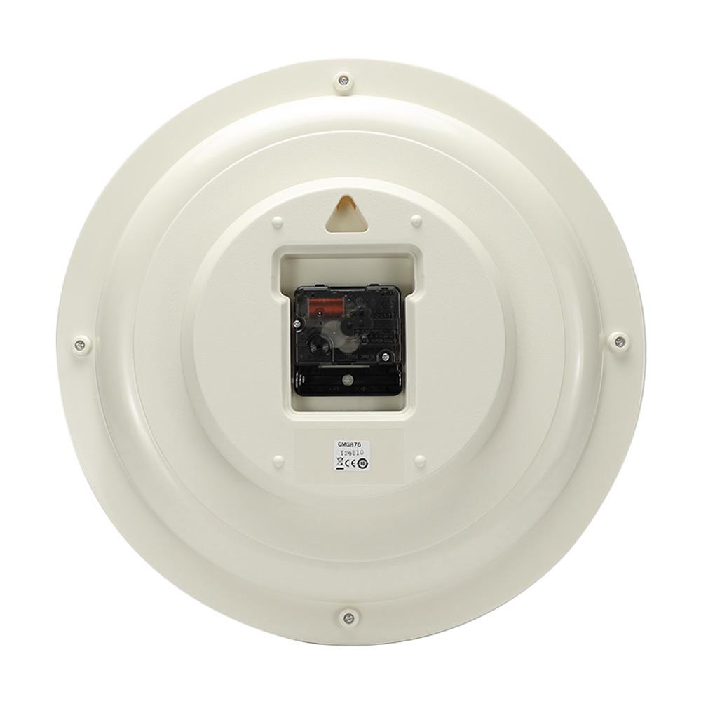 นาฬิกาแขวน RHYTHM CMG876NR18 12 นิ้ว สีขาว