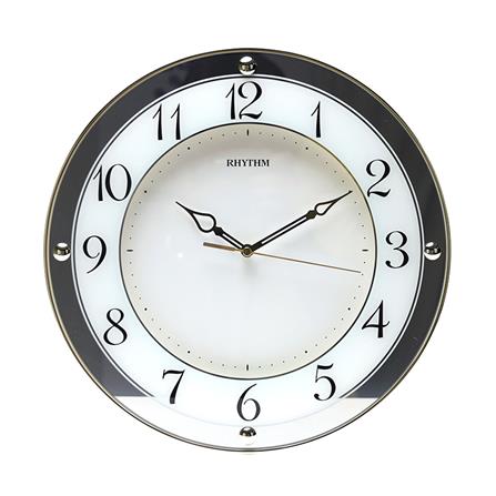 นาฬิกาแขวน RHYTHM CMG876NR18 12 นิ้ว สีขาว