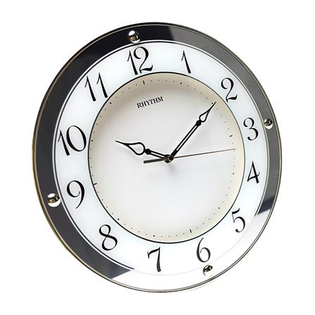 นาฬิกาแขวน RHYTHM CMG876NR18 12 นิ้ว สีขาว_1