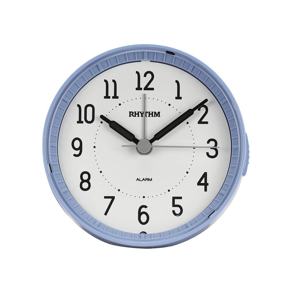นาฬิกาตั้งโต๊ะ RHYTHM CRE850BR04 3.5 นิ้ว สีฟ้า
