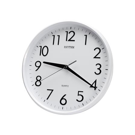นาฬิกาแขวน RHYTHM CMG716NR03 9.5 นิ้ว สีขาว_1