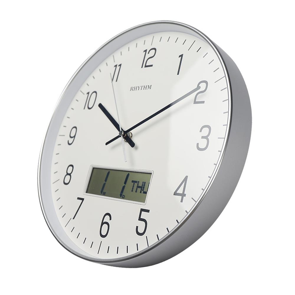 นาฬิกาแขวน RHYTHM CFG723NR19 12 นิ้ว สีขาว