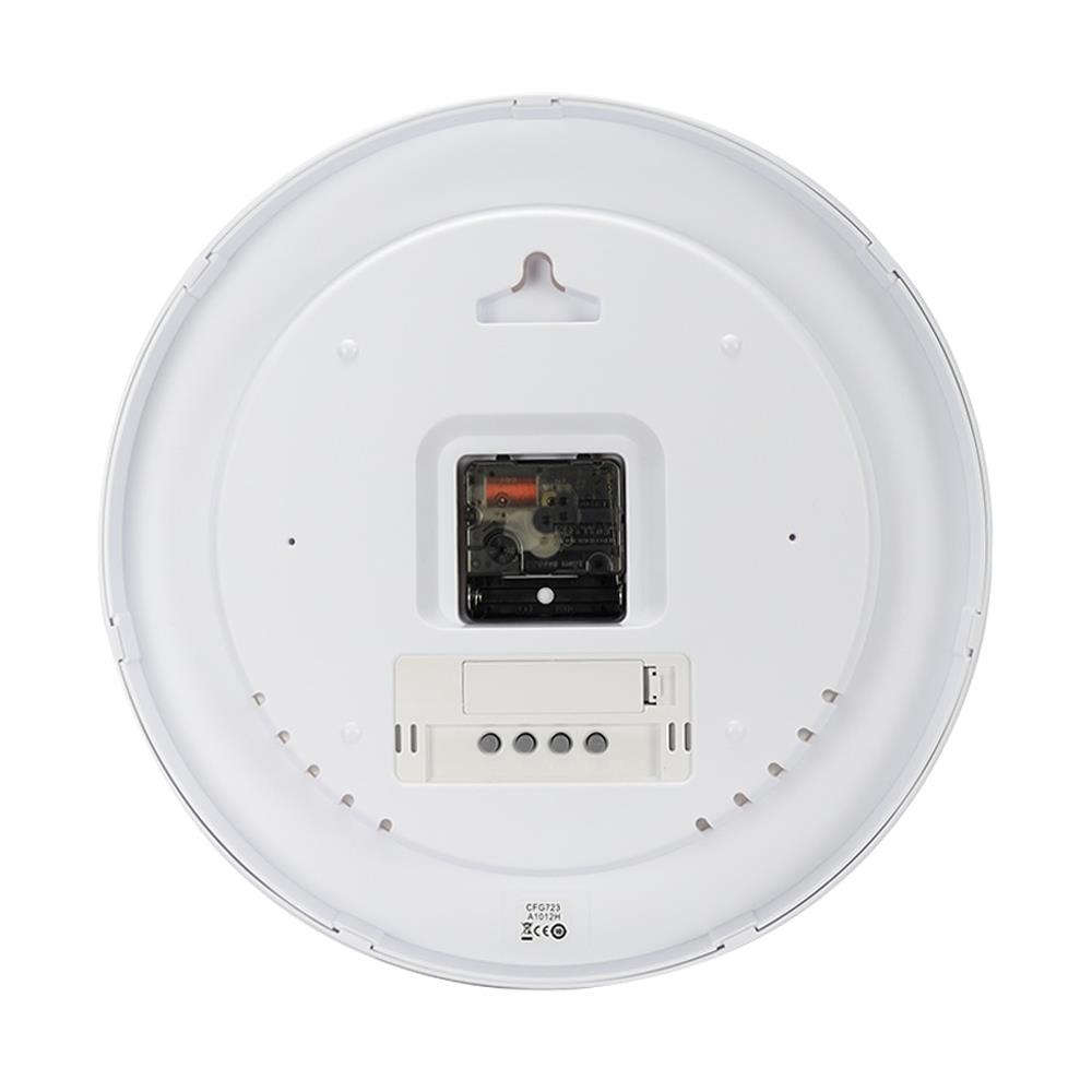 นาฬิกาแขวน RHYTHM CFG723NR19 12 นิ้ว สีขาว