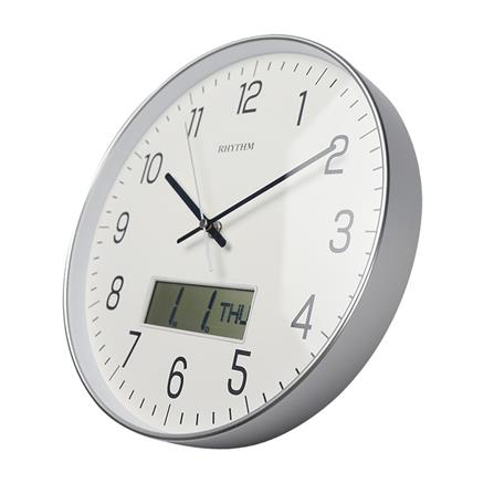 นาฬิกาแขวน RHYTHM CFG723NR19 12 นิ้ว สีขาว_1