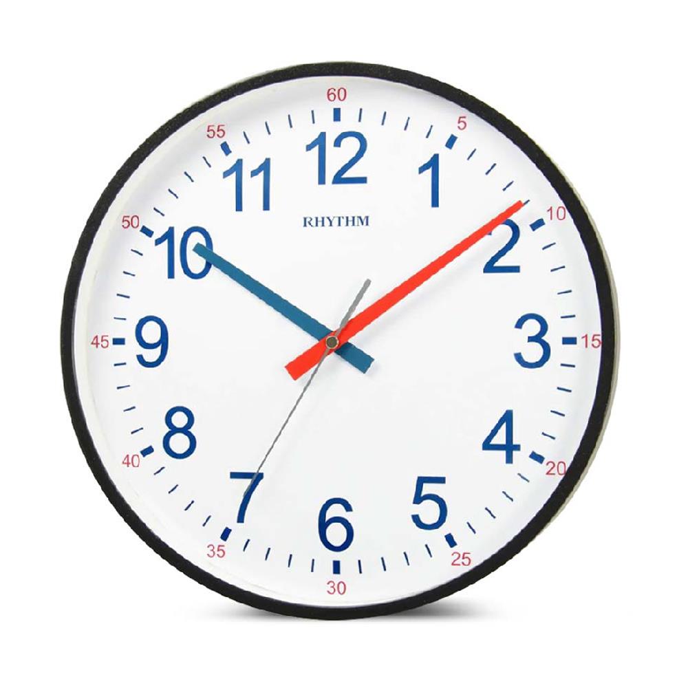 นาฬิกาแขวน RHYTHM CMG599NR02 12 นิ้ว สีดำ