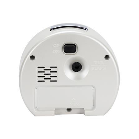 นาฬิกาตั้งโต๊ะพลาสติก RHYTHM CRE897NR03 3 นิ้ว สีขาว_3