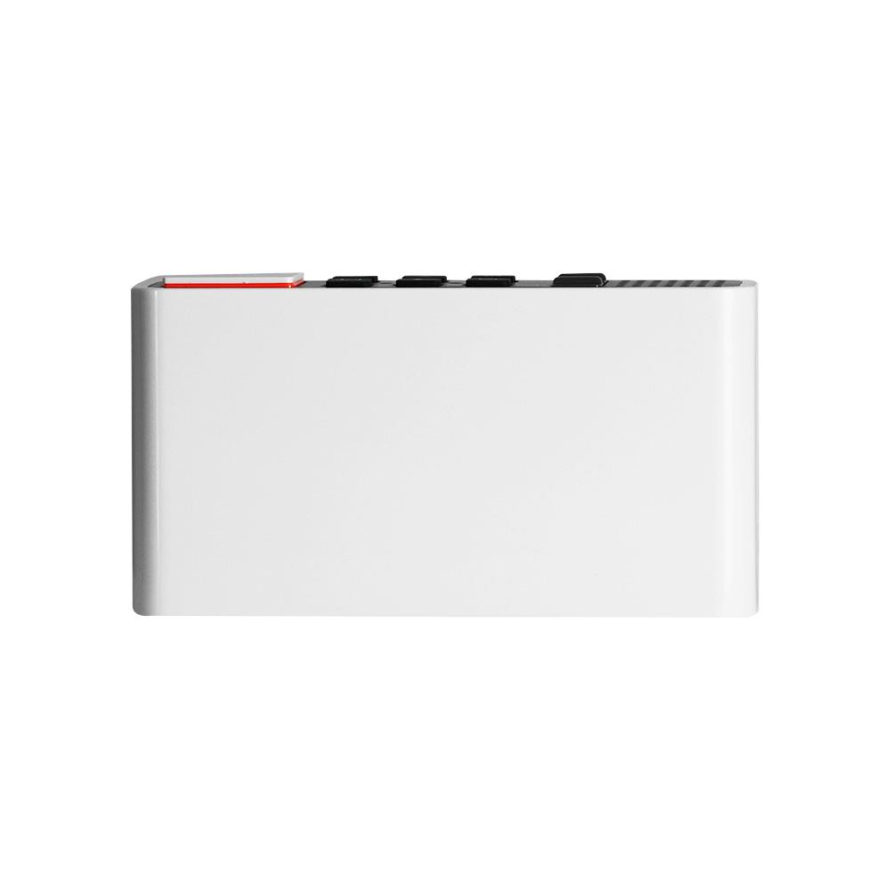 นาฬิกาดิจิทัล LED RHYTHM LCT101NR03 6X3 นิ้ว สีขาว