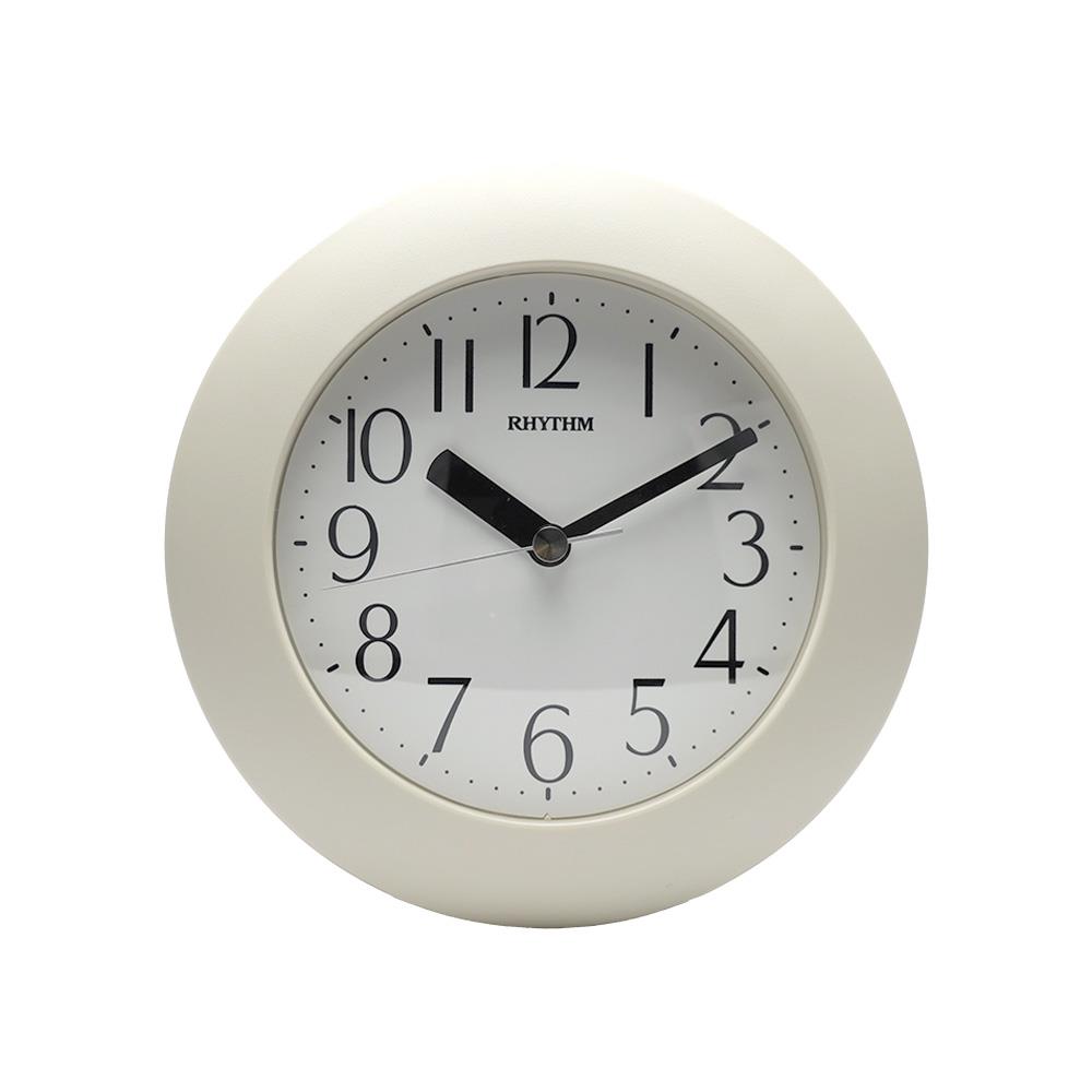 นาฬิกาแขวน RHYTHM 4KG652WR03 7 นิ้ว สีขาว