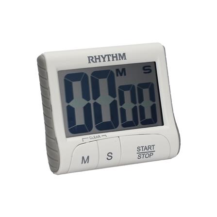 นาฬิกาตั้งโต๊ะดิจิทัล RHYTHM LCT106NR03 3X2.5 นิ้ว สีขาว_1