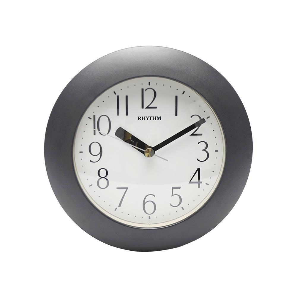 นาฬิกาแขวน RHYTHM 4KG652WR08 7 นิ้ว สีเทา