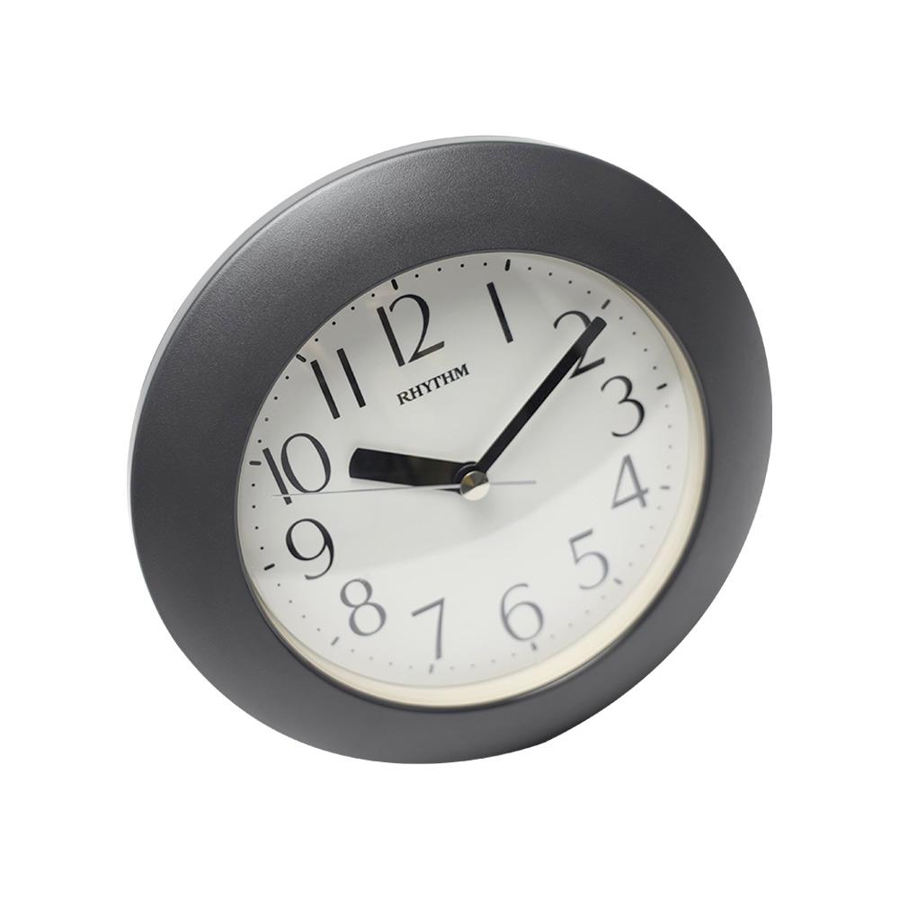 นาฬิกาแขวน RHYTHM 4KG652WR08 7 นิ้ว สีเทา
