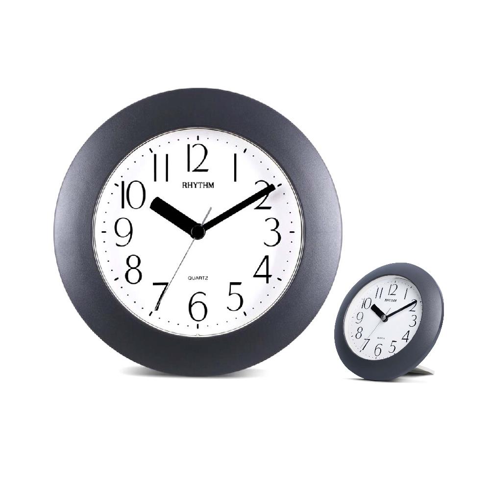 นาฬิกาแขวน RHYTHM 4KG652WR08 7 นิ้ว สีเทา