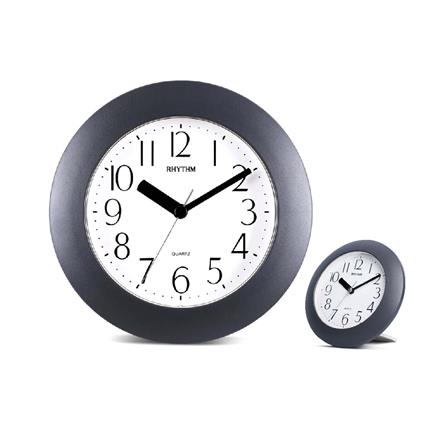 นาฬิกาแขวน RHYTHM 4KG652WR08 7 นิ้ว สีเทา_3