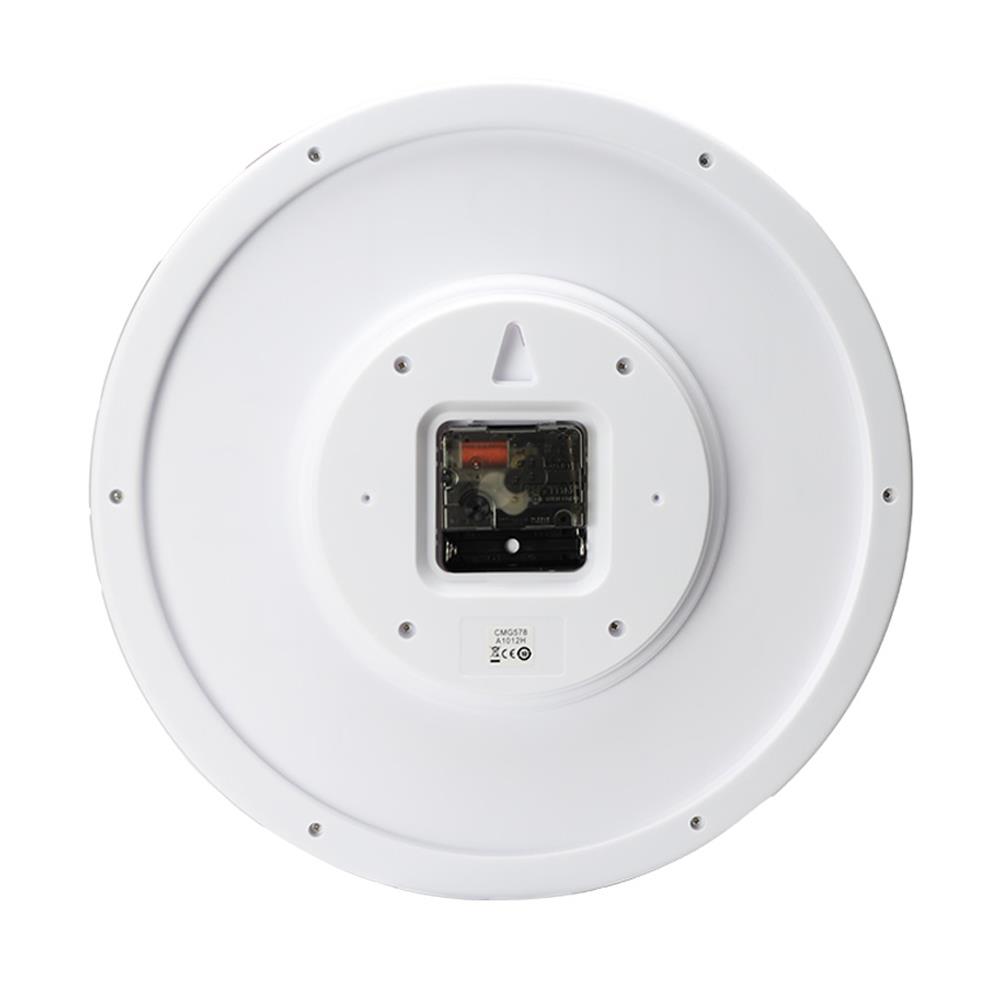 นาฬิกาแขวนไม้ RHYTHM CMG578NR06 12.5 นิ้ว สีน้ำตาล