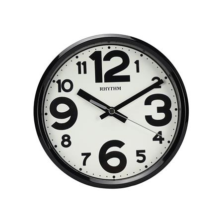 นาฬิกาแขวน RHYTHM CMG890GR02 7 นิ้ว สีดำ