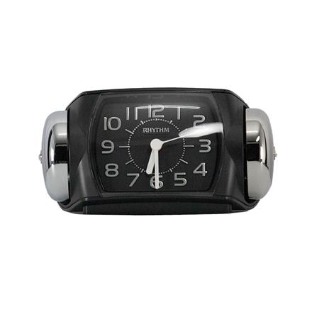 นาฬิกาตั้งโต๊ะพลาสติก RHYTHM 8RA647SR02 3X6 นิ้ว สีดำ_1